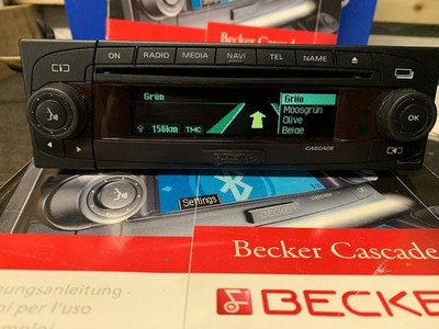 Becker Cascade BE 7944 mit Navi V6.0, Bluetooth, gebraucht, aus meiner Sammlung
