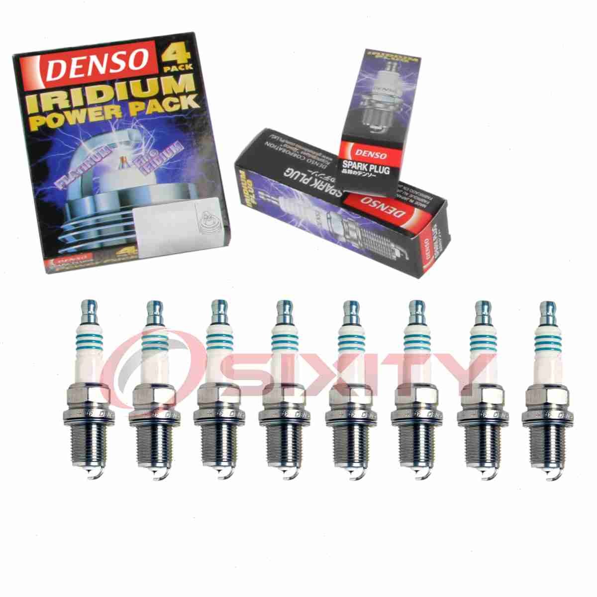8 pc Denso Iridium Power Spark Plugs for 1998-2007 Toyota Land Cruiser 4.7L tp