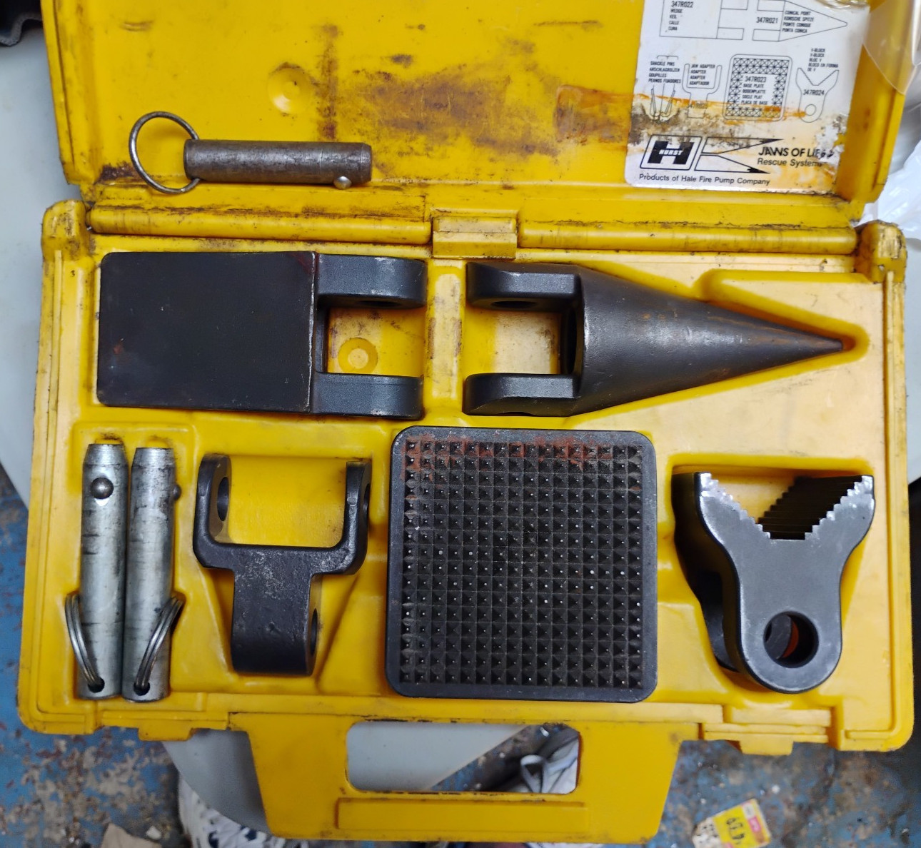 HURST HALE 5000 PSI Ram Attachment Set | Jaws of Life | 257R037