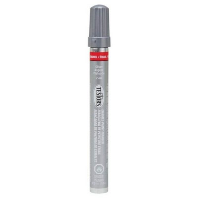 Testors Silver Enamel Paint Marker 2546