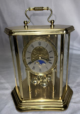 VTG Dunhaven Germany Brass Quartz Moon Phase ...