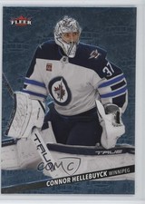 2025-26 Upper Deck Fleer Ultra Medallions Platinum 4/100 Connor Hellebuyck 1jz3