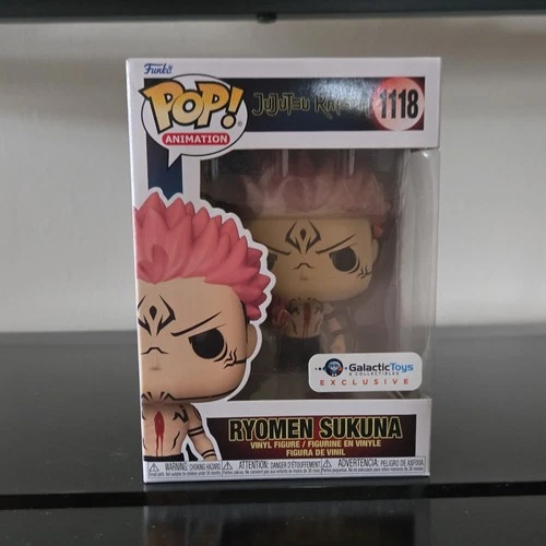 Funko Pop! Vinyl Ryomen Sukuna Jujutsu Kaisen Galactic Toys Exclusive #1118