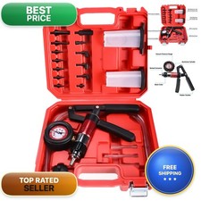8milelake 21pcs Handheld Vacuum Pump Set Tester Compatible Automotive Adapters 8milelake 21pcs Handheld Vacuum Pump Set Tester Compatible Automotive Adapters