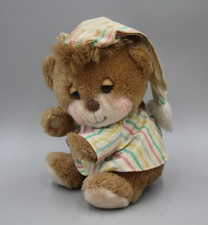 Fisher Price Teddy Beddy Bear Bedtime Plush 10" Pajamas Vintage PJs 1401 1986