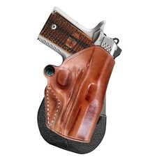 Masc Premium Leather Owb Paddle Holster For Micro Raptor 380 Acp 2.75 Barrel