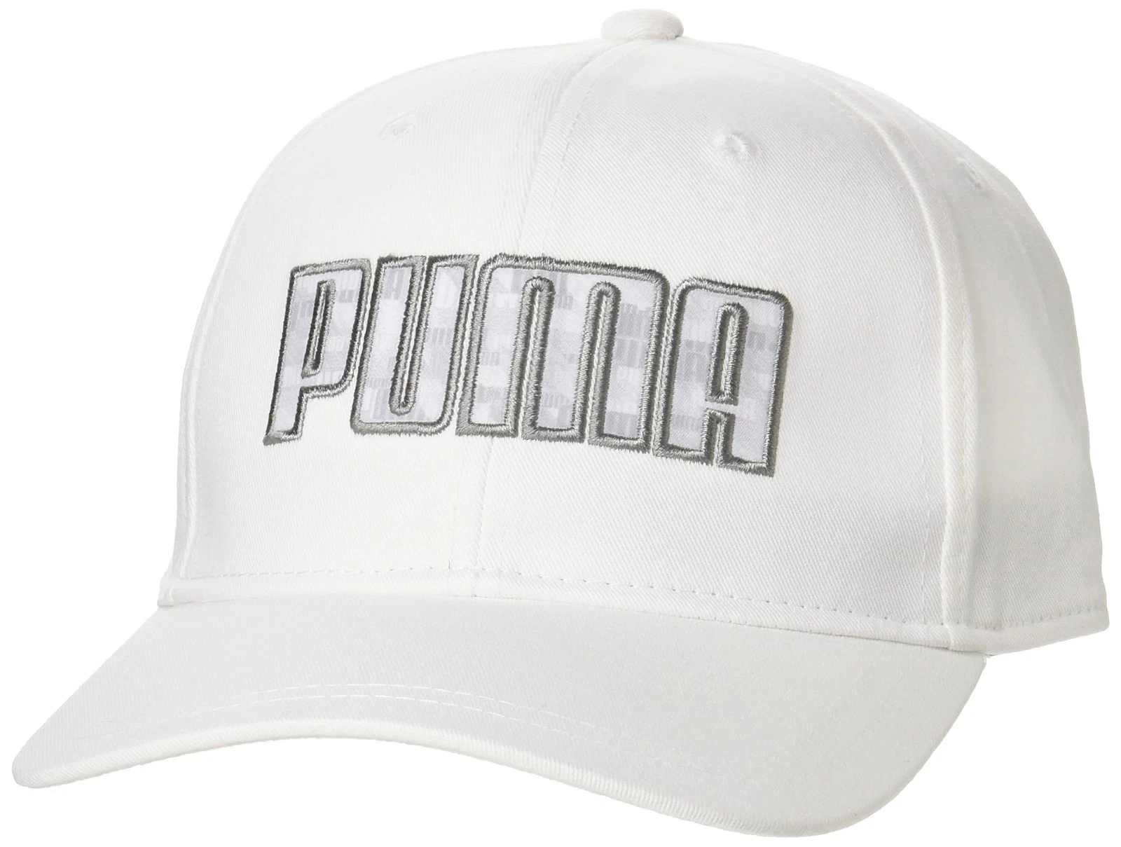 PUMA Cap Golf Big 3D Logo Grafico Berretto Uomo s 866632 Bianco Chiaro Taglia Unica 56 591