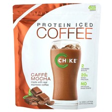 Protein Iced Coffee, Caffe Mocha, 16.3 oz 462 g