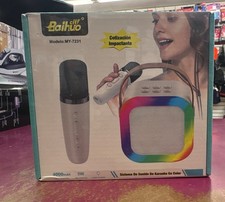 Baihuo City MY-7231 Bluetooth Karaoke System, Microphone, Speaker, Multicolor