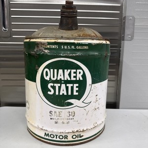 Quaker State 5gal. Oil Can | eBay