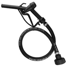 Fuel Gun Nozzle Kit – 1" Hose & IBC Tank Adaptor for Diesel Petrol Oil Transfer