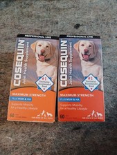 Cosequin DS 60ct. Joint Health Supplement Plus Chewable Tabs x 2 Bottles 120T 