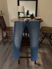 Mango Denim Collection Slim Fit Straight Blue...