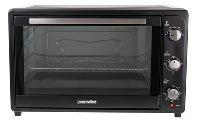 MESKO MS6021 Mini Backofen mit Umluft 66L, 3000W Miniofen, Backofen, 3 Heizmodi