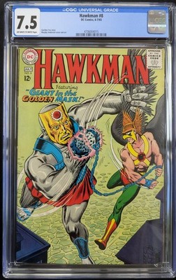 Hawkman #8 CGC 7.5 DC 1965