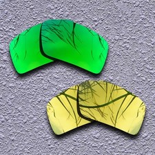 Green 24K Golden Polarized Replacement Lenses For-Costa Del Mar Reefton