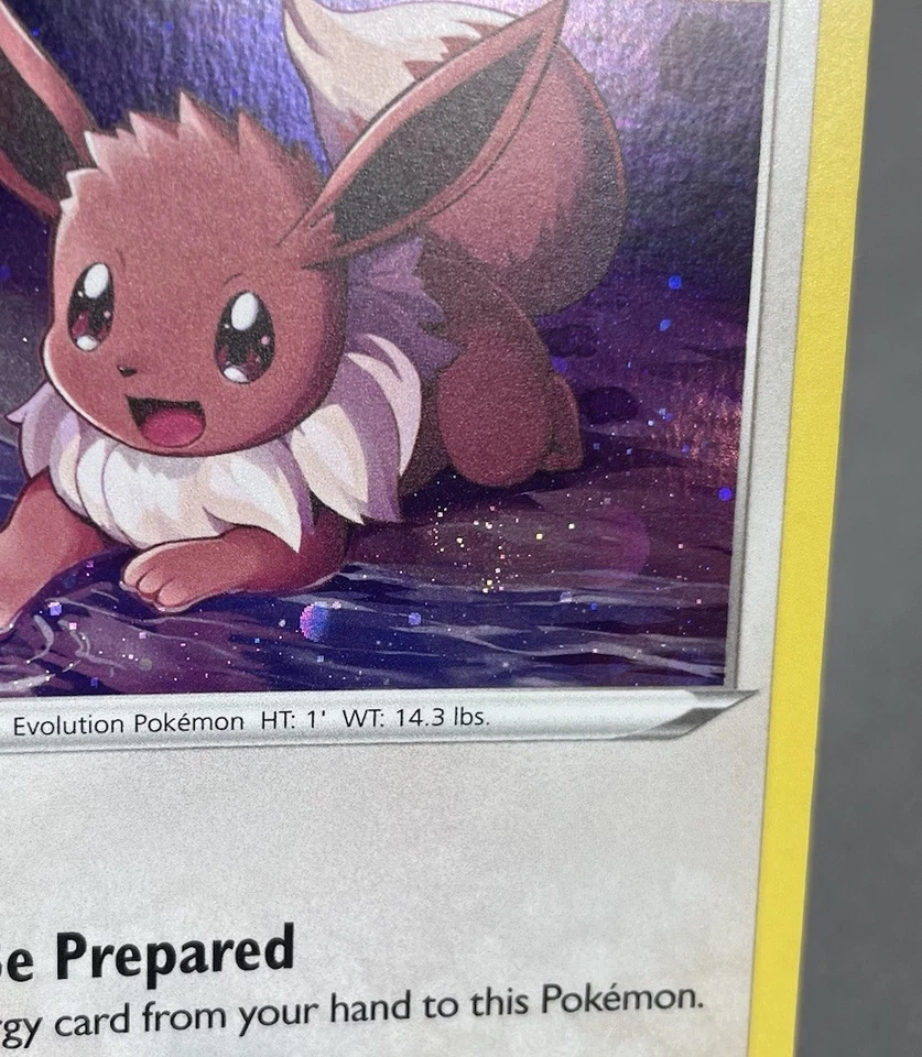 Eevee SWSH127 SWSH: Sword & Shield Promo Cards Holo SWIRL Pokemon NM #2 - Image 2 of 3