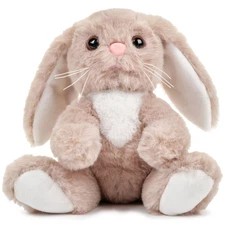 Boomer The Stuffed Bunny, 10.5 Inch Stuffed Bunny Plush