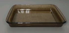 Pyrex 232 Amber Glass Baking Dish 2L 13x8x2.5" VTG Oven Microwave Safe USA Made