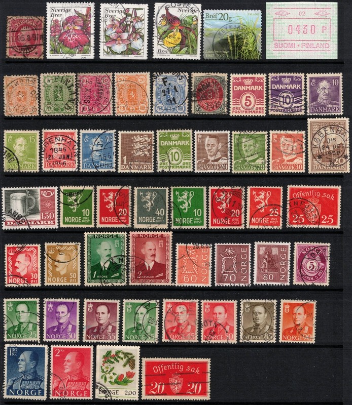 65 Scandinavia - Denmark, Finland, Iceland, Norway & Sweden