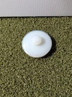 Vintage Milk Glass Jar Lid Replacement White Glass Knob Lid 2”
