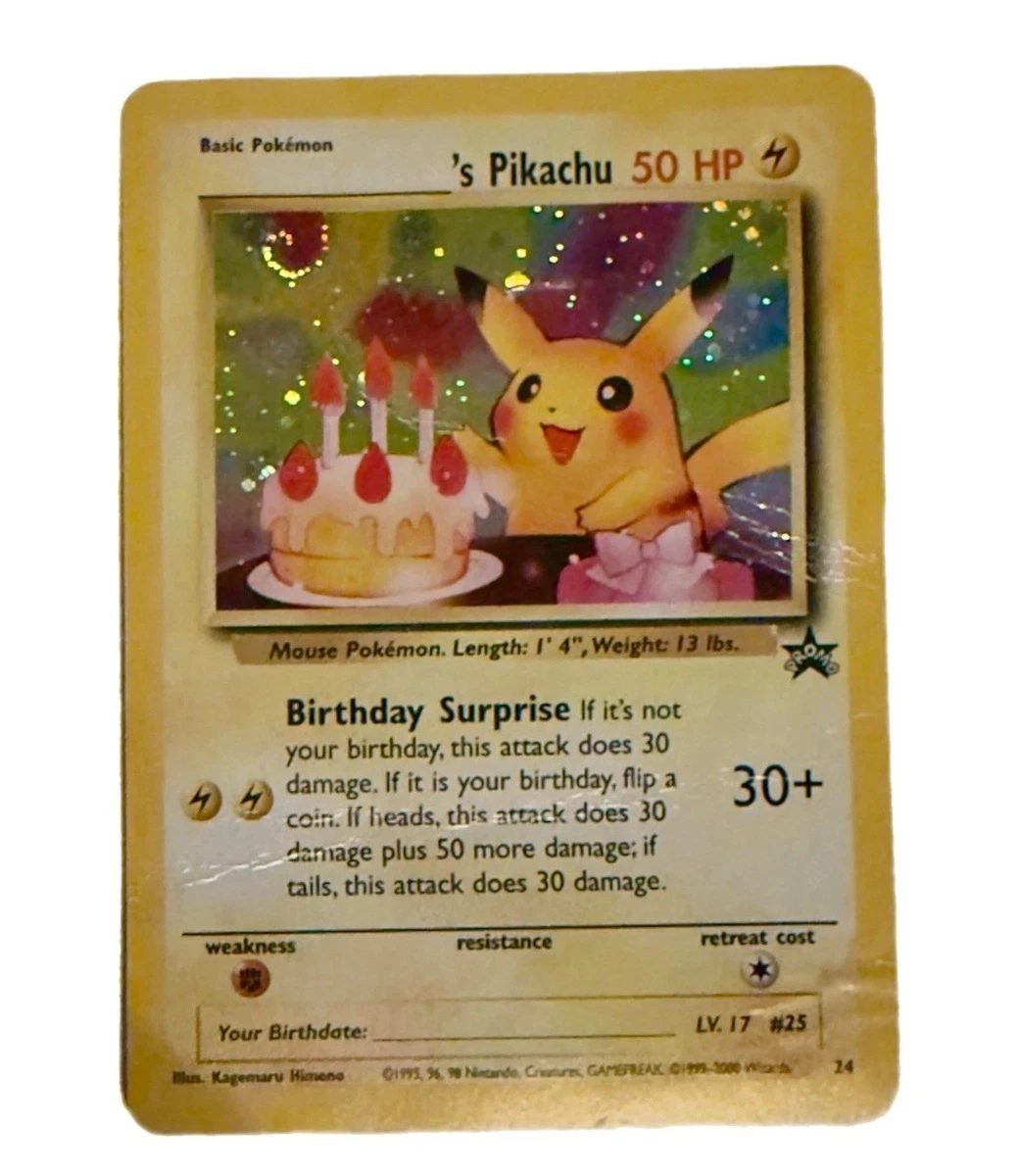 Birthday Pikachu for sale | eBay