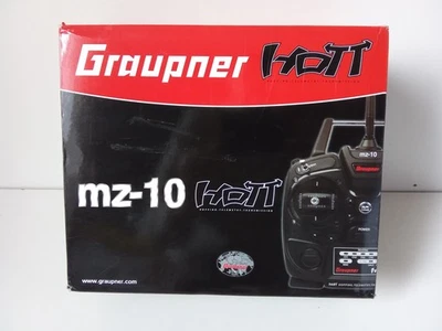 Radiocommande Graupner mz-10 5 voies HoTT 2,4 GHz [ NEUF autre ] - Photo 1/4