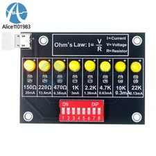 Soldering Practice Kit DIY Electronic Circuit Project Resistor Learning Board