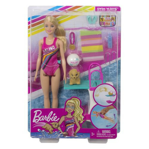 MATTEL GJK23 BARBIE NUOTATRICE