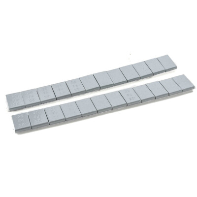 NEW A-Line Flat Steel Freight Car Weight 1/2''x3/4''W x5/32'' Pkg (24) All Scales