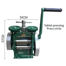 Manual Rolling Mill Machine DIY Metal Wire Flat Jewelry Tools & Equipments 83mm
