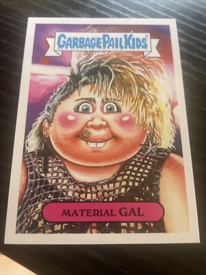 Madonna Material Girl Topps Garbage Pail Kids Card | eBay