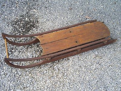 Ancient Sledge On Runners