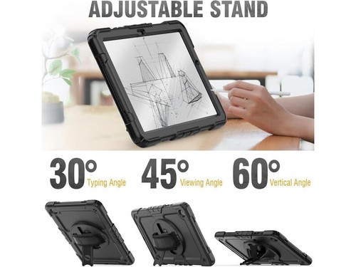 Case for Samsung Galaxy Tab A9 8.7 inch 2023 + Screen Protector Shoulder Strap - Picture 3 of 15