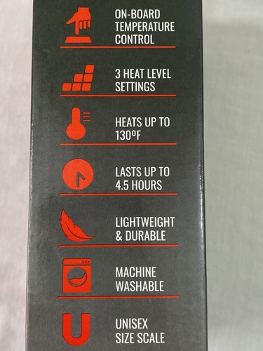Action Heat 5 Volt Rechargeable Heated Vest Liner with power bank unisex L/XL - Picture 12 of 12