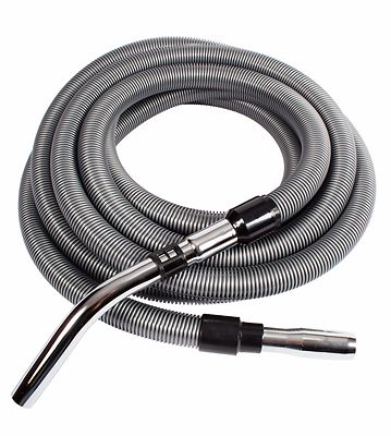 Cen-Tec Systems 91453 Crushproof 30 Foot Vacuum Hose, Silver