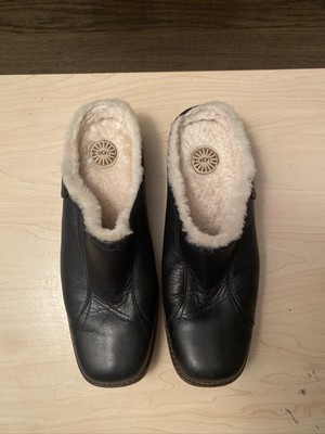 UGG SN 5380 landford black clog slide shoe women size 8 UGG SN 5380 Landford Black Clog Slide On Shoe Women Size 8  main image 4