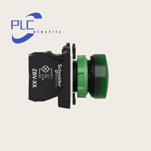 NEW Schneider XB5AVG3 Green Pushbutton Pilot Light 22MM 110 to 120 VAC - Picture 3 of 3