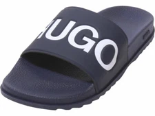 Hugo Boss Men's Match Slides Sandals Dark Blue