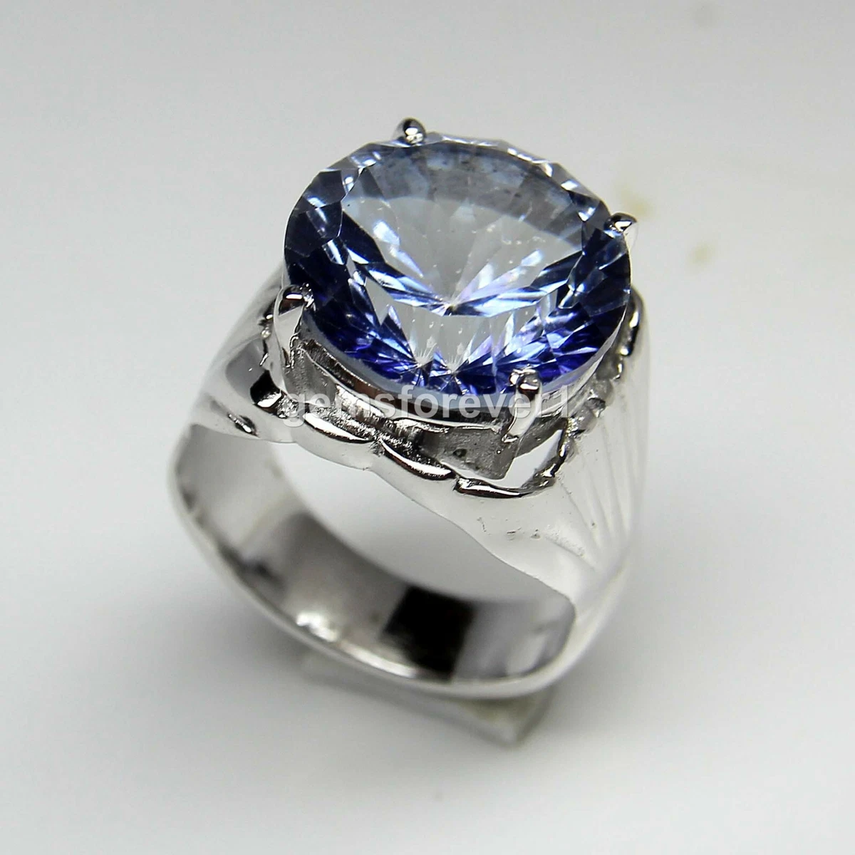 Men's tanzanite ring designs discount