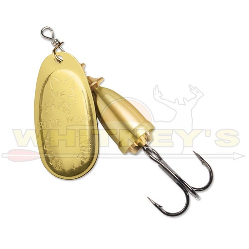 Rapala Classic Vibrax Fish Lure Plated Gold Blade (Sz3) - 1/4oz. - Afbeelding 1 van 1