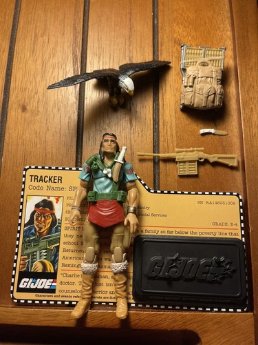 GI Joe 25th Anniversary SPIRIT IRON KNIFE Foil Card Action Figure 2008 | 100%