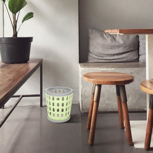 Zusammenklappbarer Mülleimer Büro Kleiner Schreibtisch-Mülleimer - Bild 11 von 12