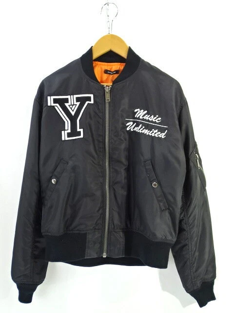 Christian Dada x Yuzu Japanese Musician MA-1 Jacket 20Th Anniversary Black Men M