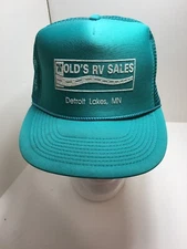 Trucker Hat Baseball Cap Foam Front Mesh SnapBack.   Good ConditioN WOLDS RV