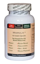 Elixir Industry Marvlix Cordyceps Sinensis Mushroom Immune, Heart, Lung 120 Caps