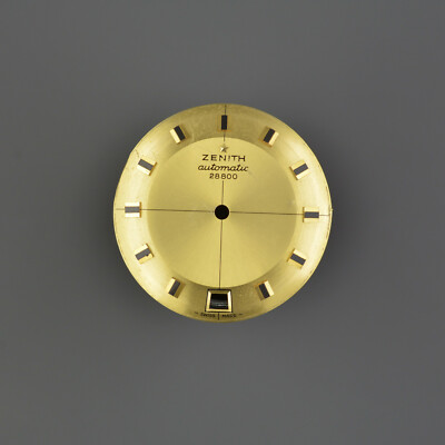 ZENITH Swiss Vintage Dial Zifferblatt 28,4mm 28800 automatic gold 30 0662 290