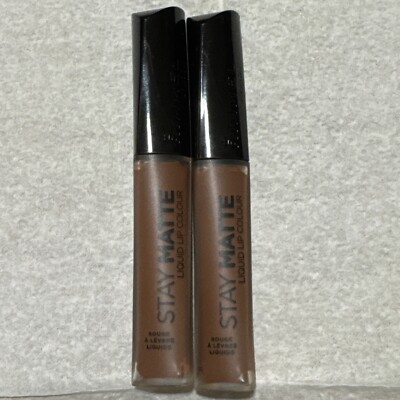 Rimmel Matte Liquid Lip Colour Stay Satin  color#731 Scandalous LOT OF (2)
