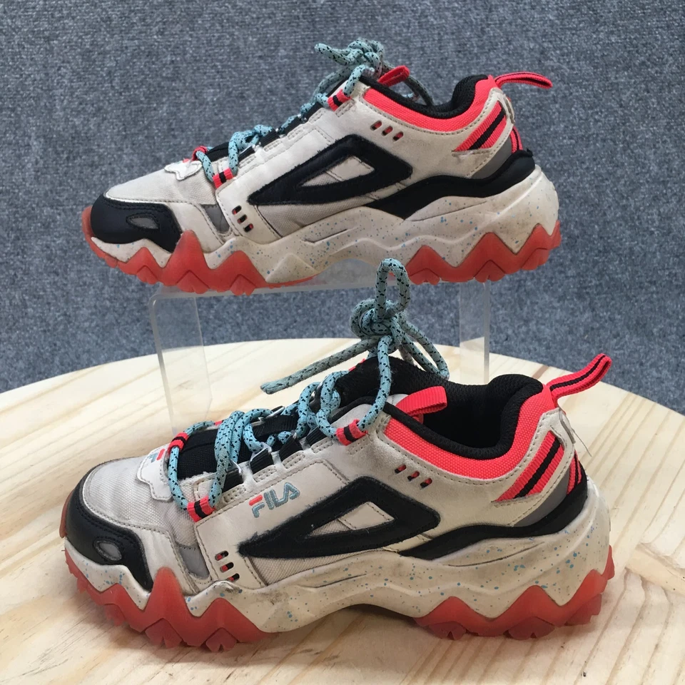 Fila Zapatos Mujer 6 Oakmont TR Tenis Atléticos Multicolor Cuero Con Cordones Bajos Foto 2 de 4