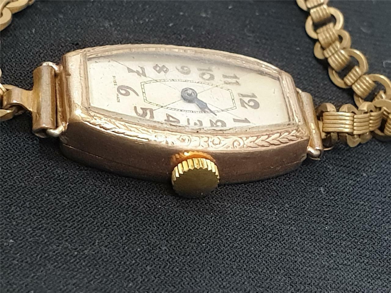 HANDLEY GOLD FILLED 9CT SWISS LADIES DRESS WATCH eBay